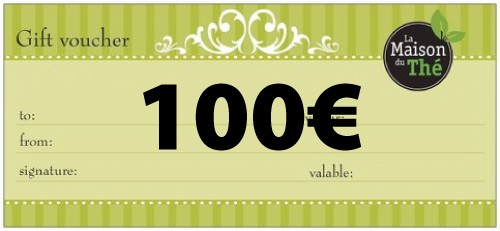 Chèque d'une valeur de 100€