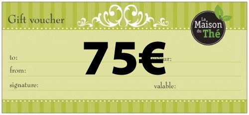 Geschenkgutschein im Wert von 75€